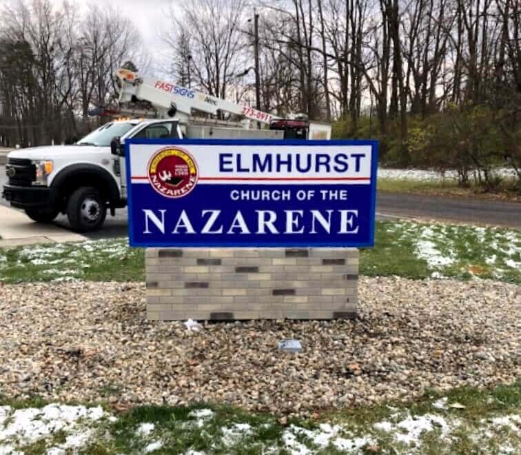 Custom monument signs